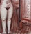 Nude Woman Drying Her Hair Painting by Raymond Dèbieve, 1967 For Sale - Image 6 of 10