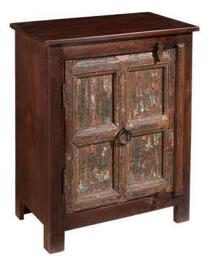 Side Cabinet with Panelled Door, 1940s
