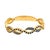 Gemstone Modern Style Sapphire Gemstone & Gold Bangle Bracelet For Sale - Image 7 of 7