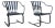 Pair of Vintage Mid-Century Modern Wrought Iron Patio Bouncer Lounge Chairs | Russell Woodard Style For Sale