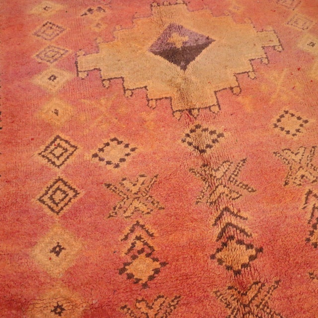 Textile Vintage 5x12 Ft Moroccan Rug For Sale - Image 7 of 9