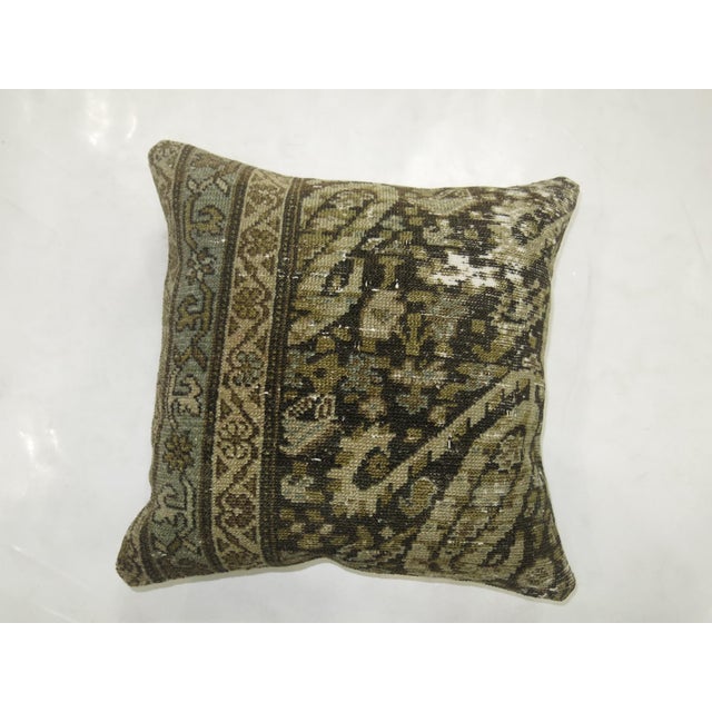 Pillow made from a persian malayer rug