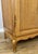 Brown Vintage French Louis XVI Style Two Door Wardrobe in Carved Oak For Sale - Image 8 of 11