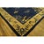 1920s 1920s Navy Blue Minimalist Floral Antique Chinese Peking Wool Rug 9' 2" X 14' 1" For Sale - Image 5 of 9
