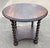 Early 20th Century Vintage English Barley Twist Side Table For Sale - Image 5 of 7