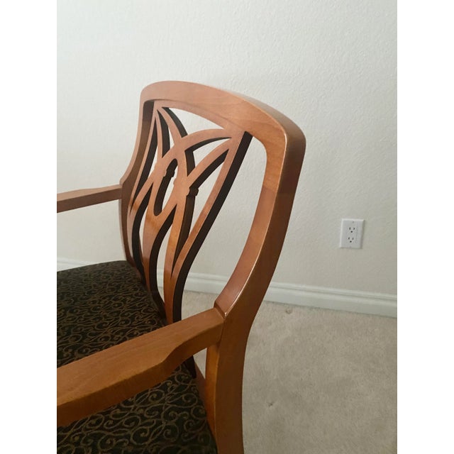 Late 20th Century Paoli Unique Pair of Chairs Mint Excellent Condition For Sale - Image 12 of 13