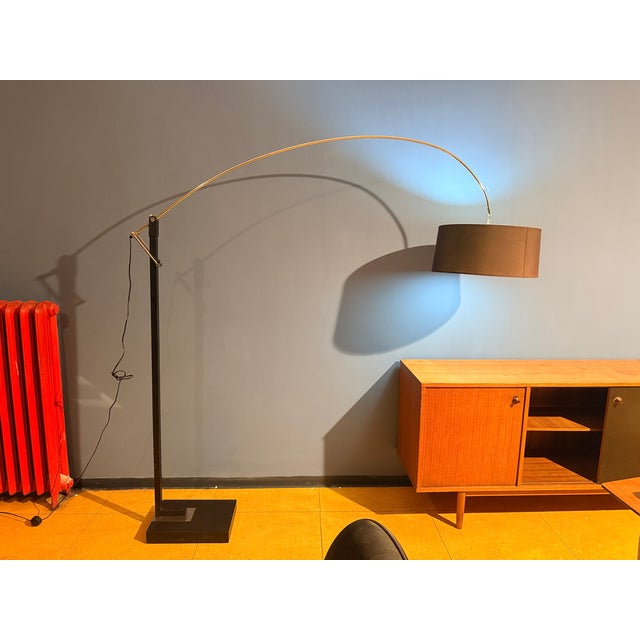 Mid-Century Modern Extendable Chrome Floor Lamp, 1970s For Sale - Image 3 of 6