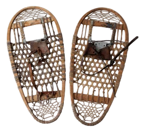 Vintage World War II Usa Military Snowshoes by the Groswold Ski Co. 1945