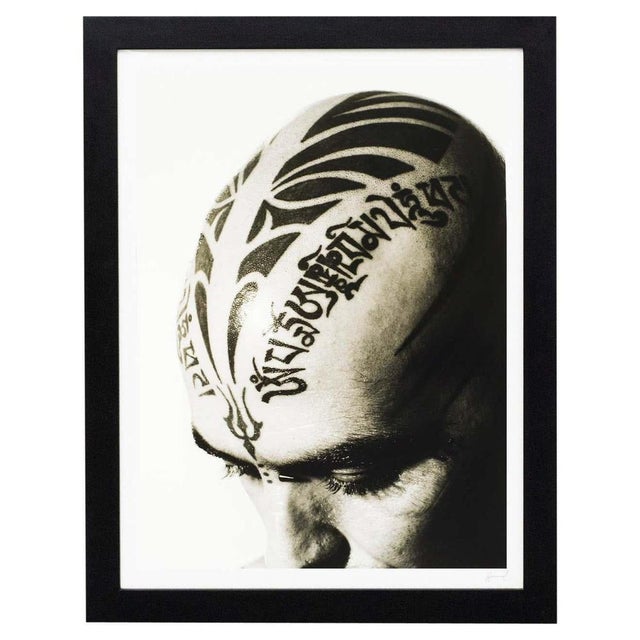 Black Miquel Arnal, Tattooed Man, 1990, Photography, Framed For Sale - Image 8 of 9