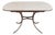 Vintage MCM Chrome & Cracked-Ice Formica Table For Sale