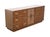 Dixie Dixie Furniture Solid Walnut Campaign Style 70" Triple Door Dresser 545-235 For Sale - Image 4 of 18