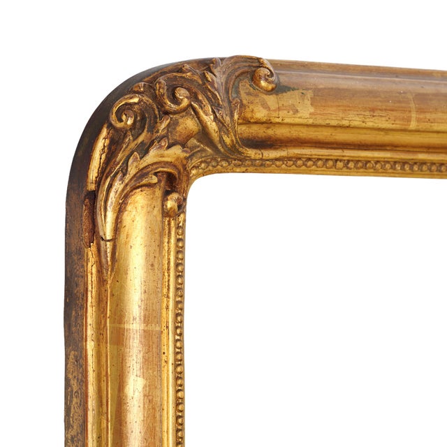 Late 19th Century Second Empire Period Floor Mirror For Sale - Image 5 of 9