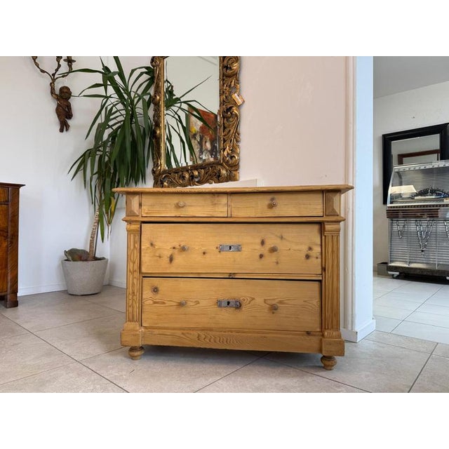 Antique Gründerzeit Chest of Drawers, 1890s For Sale - Image 8 of 10