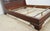 Wood Henredon Mahogany Sleigh Queen Bed For Sale - Image 7 of 16