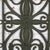 Late 20th Century Gothic Revival Style Architectural Cast Aluminum Decorative Window Panel or Scroll Grate Wall Hanging For Sale - Image 11 of 18