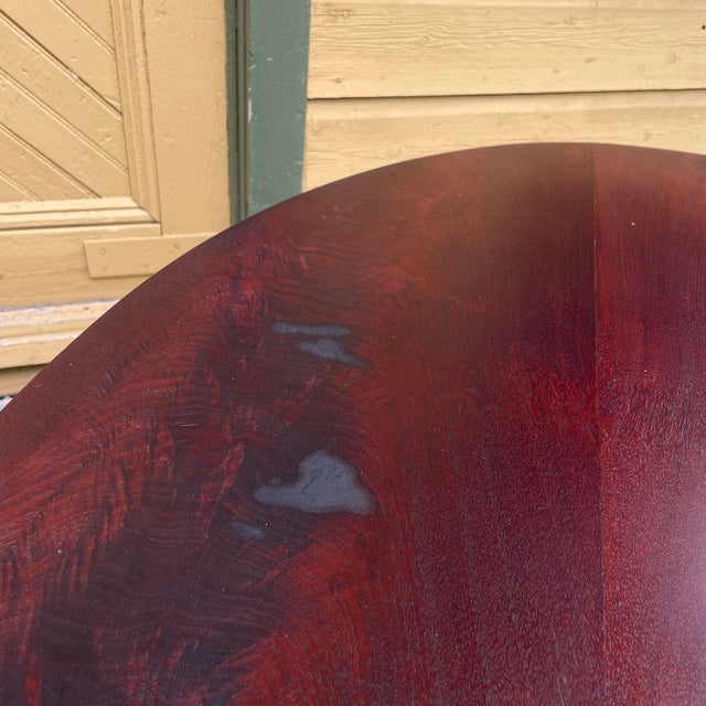 1800s Empire Period Tavern-Size Table With Carved Details For Sale - Image 13 of 13