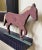 In the Folk Art style this singular horse is fashioned and hand-cut out of a single piece of wood given the tree knot in...