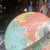 1970s 1970s Streamlined Designed Wooden MCM Standing Globe For Sale - Image 5 of 12