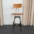 Industrial Industrial Height Adjustable Stool by Toledo Metal Furniture Co. For Sale - Image 3 of 9