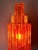 Wall Lamp in Orange by Claus Bolby for Cebo For Sale - Image 5 of 11
