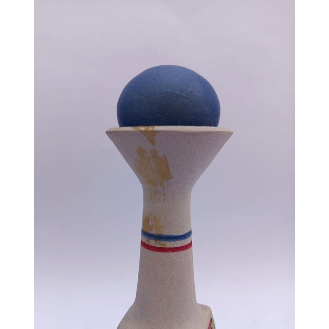 Vintage Ceramic Bottle by Ivo De Santis, 1960s For Sale - Image 9 of 10
