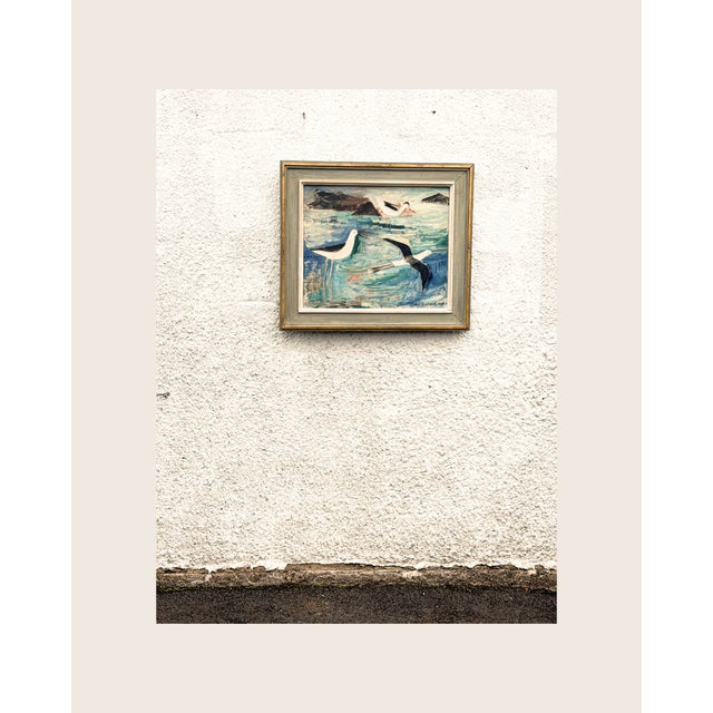 Avocets and Stilts' by Rupert Shephard. Rupert studied at the Slade School and in the 70s/80s he concentrated on his 'bird...