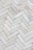 Contemporary Exquisite Rugs Willoughby Patchwork Leather Ivory - 8'x11' For Sale - Image 3 of 8