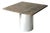 1980s Chrome/Marble Square Dining Table For Sale