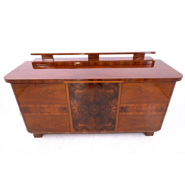 Vintage Art Deco Buffet, Poland, 1920 For Sale - Image 9 of 18