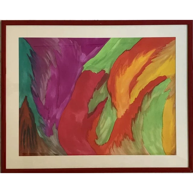 Rosetta Vercellotti, Minerva, 1992, Ecoline on Cardboard, Framed For Sale - Image 10 of 10