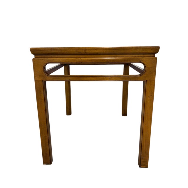 Baker Furniture Company Baker Furniture Mid-Century Chinoiserie Side Tables by Michael Taylor - A Pair For Sale - Image 4 of 7
