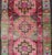 Vintage Caucasian Kazak Rug With Triple Medallions in Pink and Green 3'10 X 7'0 For Sale - Image 4 of 12