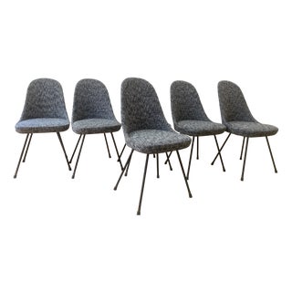 Vintage Italian Chairs by Lenzi Nello, 1960s, Set of 6 For Sale