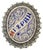 Russian Silver and Enamel "Mizpah" Sentimental Brooch, Judaica Interest, Circa 1880, Unmarked. Museum Quality. 340 Grams...