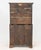 Brown George III Oak Bureau Bookcase, 19th Century For Sale - Image 8 of 9