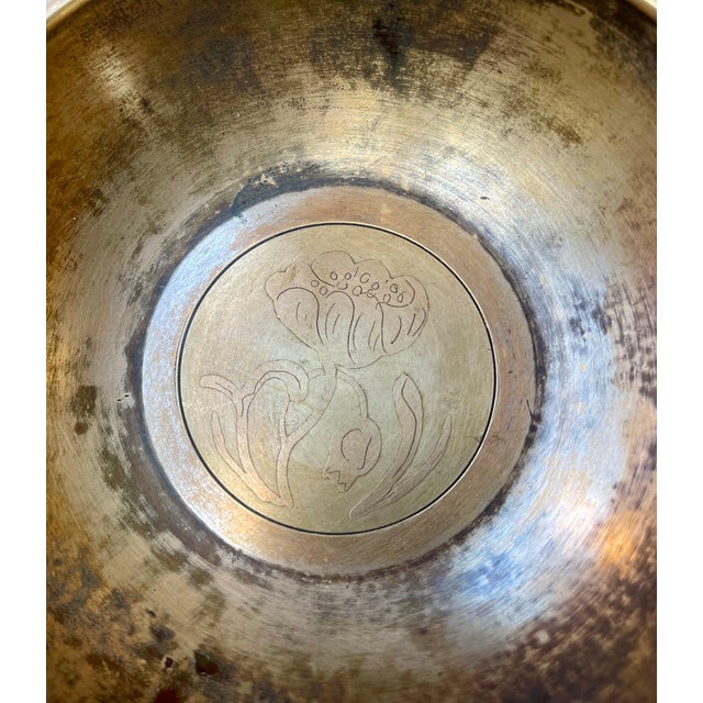 Art Deco Dish in Patinated Bronze by Ægte Ildfast, 1930s For Sale - Image 4 of 10