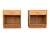 This exceptional pair of Danish nightstands dates to the 1960s and exemplifies the clean lines and functional elegance of...