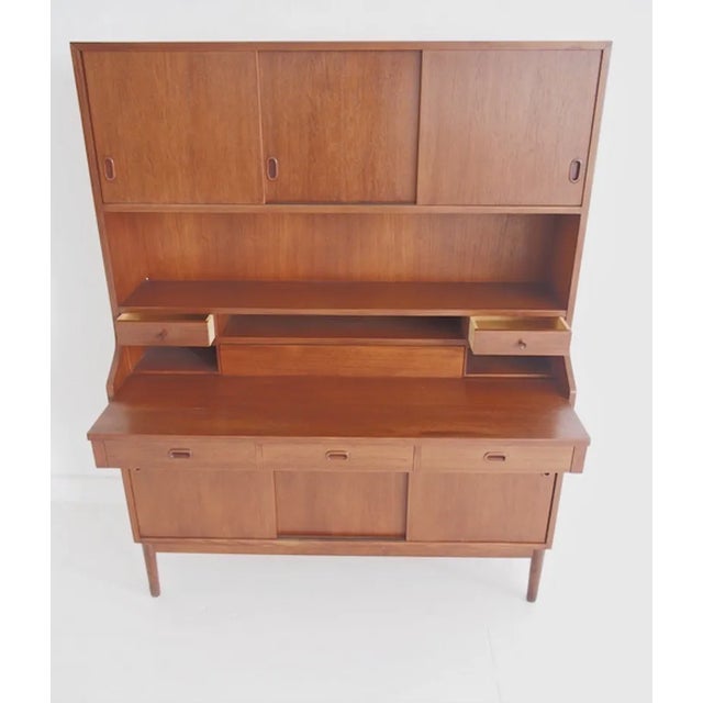 Mid-Century Modern Large Danish Mid-Century Modern Teak Cabinet, 1960s For Sale - Image 3 of 11