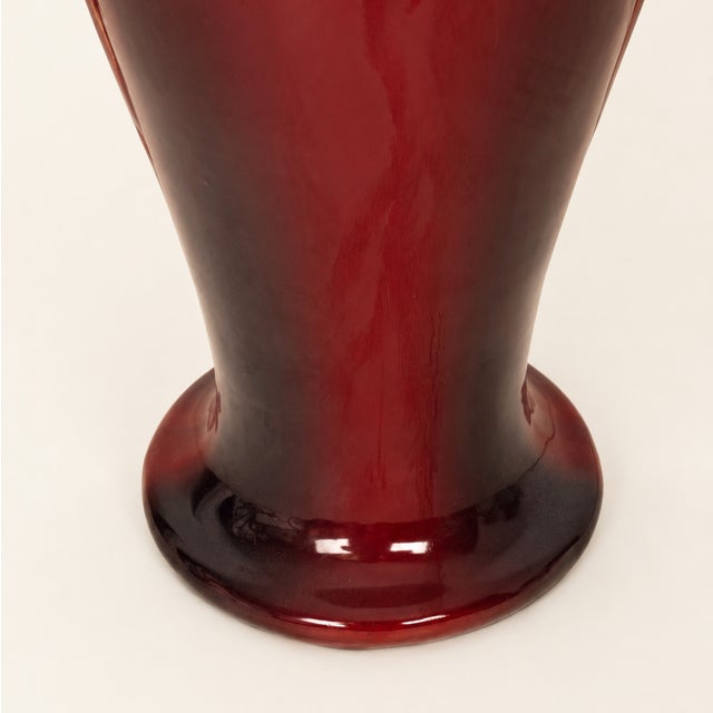 Art Nouveau Ceramic Vases with Oxblood Glaze, France, 1900, Set of 2 For Sale - Image 9 of 12