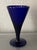 Antique Early 19th Century English George III Blue Cobalt Wine Glasses - Set of 4 For Sale - Image 9 of 18