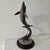 Dale J Evers Dolphin Sculpture Sky Dance II Signed and Numbered 29/250 Centerpiece Art Approximate Measurements: 18" H...