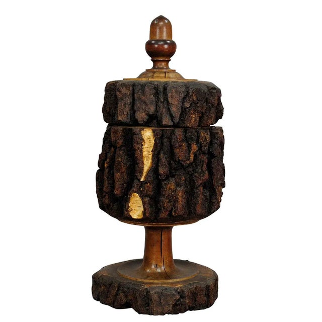 Rustic Decor Vintage Wooden Humidor For Sale - Image 9 of 9