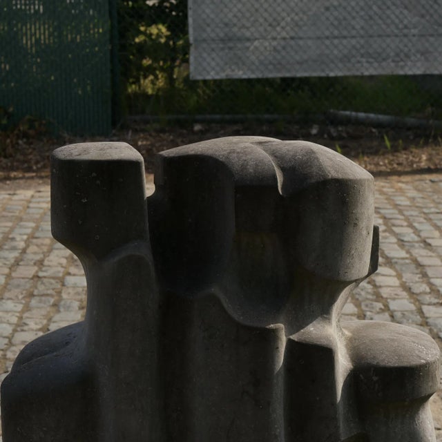 Jan Keustermans, Abstract Sculpture, Belgian Blue Stone For Sale - Image 17 of 18