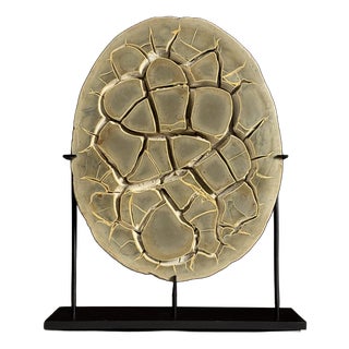 Septarian Nodule on Stand For Sale