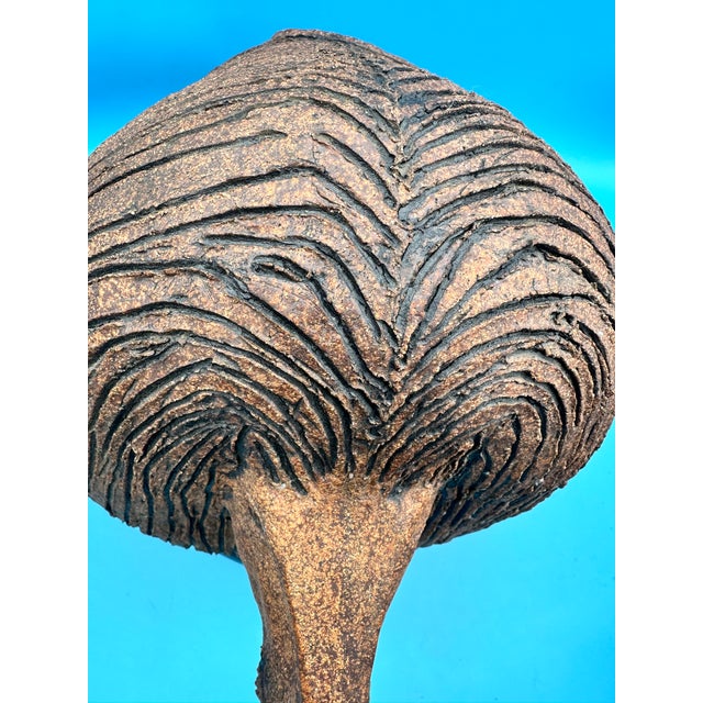 Rare Signed Raul Coronel Ceramic Lion Sculpture Monumental Mid-Century 1960s For Sale - Image 11 of 17