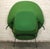 Mid 20th Century Green Womb Chair and Ottoman Attributed to Knoll For Sale - Image 12 of 17