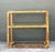 Vintage Wrapped Rattan Low Etagere For Sale - Image 10 of 12