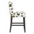 Transitional Chelsea Counter Stool in Ochre Brush Cheetah For Sale - Image 3 of 8