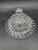1990s Lead Crystal Covered Butter Dish Balmoral by Edinburgh Crystal 6" X 4" For Sale - Image 9 of 9