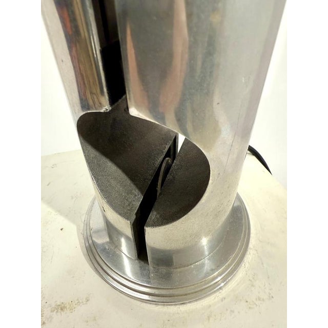 Limited Edition Sculptural Table Lamp by Pierre Lallemand, 1990s For Sale - Image 6 of 11